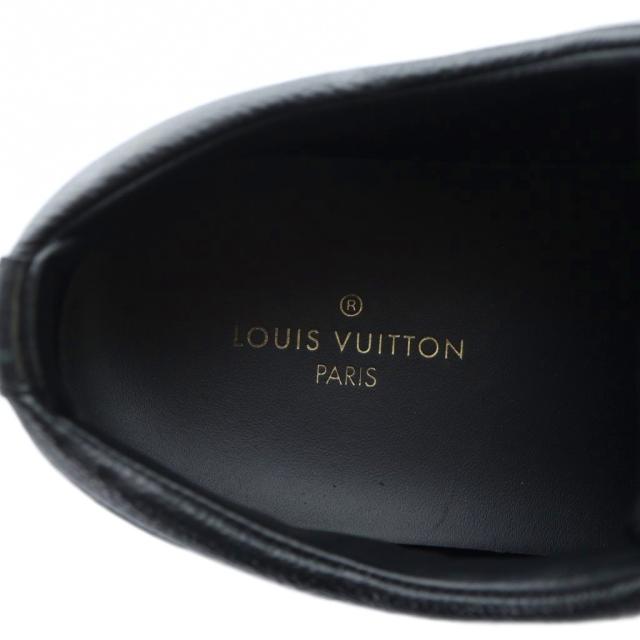 【中古】ルイヴィトン モノグラム エクリプス マッチアップライン ローカット スニーカー 8 26.5cm 黒