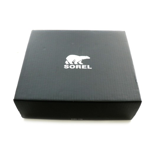 【中古】ソレル SOREL KINETIC CARIBOU  ALPHA TUNDRA スニーカー 防水 US7 24.0cm カーキ 灰 グレー 白