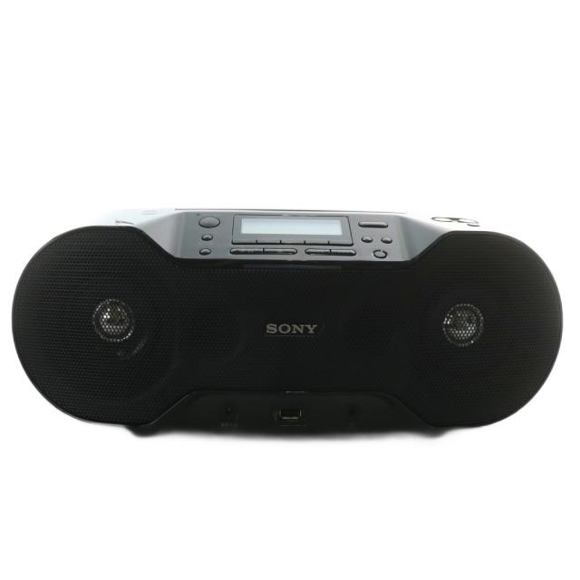 【中古】ソニー SONY パーソナルオーディオシステム CDラジオ ラジカセ ワイヤレス Bluetooth対応 黒 ZS-RS70BT