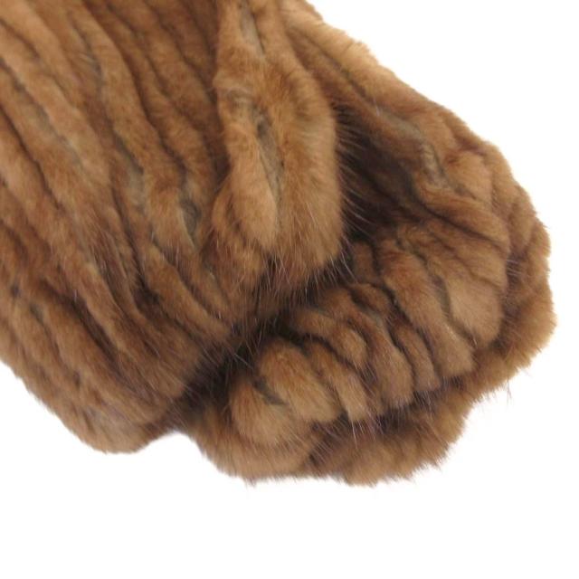 極美品✨SAGAMINK サガミンク リアルファーコート ブラウン 13号 XL