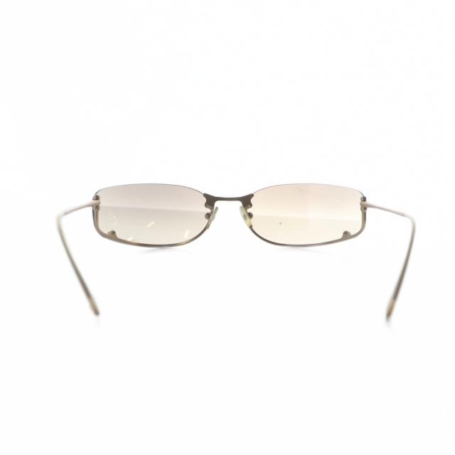 中古】プラダ PRADA サングラス 眼鏡 めがね ハーフリム ロゴ カラー