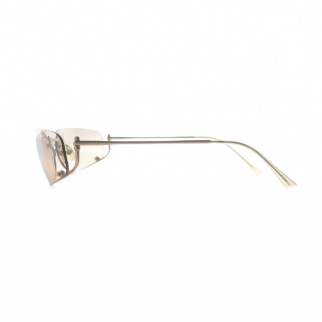 【中古】プラダ PRADA サングラス 眼鏡 めがね ハーフリム ロゴ カラーレンズ ゴールド色 SPR50D ■GY11 /MQ ■OH 中古】プラダ PRADA サングラス 眼鏡 めがね ハーフリム ロゴ カラー