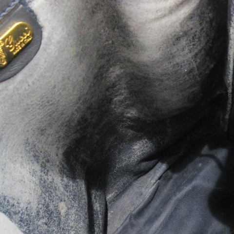 【中古】グッチ GUCCI オールドグッチ ヴィンテージ ワンショルダー バッグ 巾着 レザー PVC GG柄 青 001･25･4793 中古】グッチ GUCCI オールドグッチ ヴィンテージ ワンショルダー