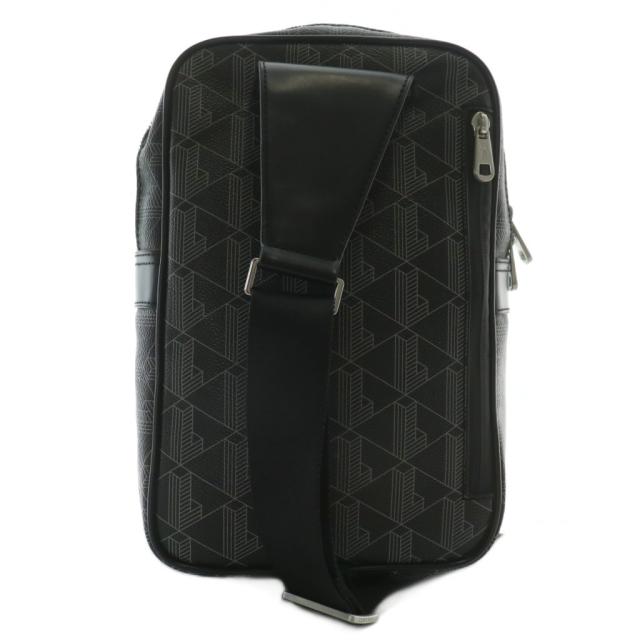 中古】ラコステ LACOSTE ボディバッグ ショルダーバッグ PVC レザー 総