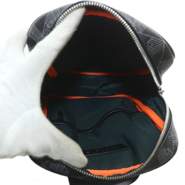 中古】ラコステ LACOSTE ボディバッグ ショルダーバッグ PVC レザー 総