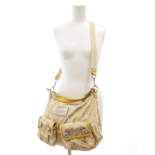 【美品】COACH シグネチャー ハンドバッグ ショルダーバッグ 2WAY 中古】コーチ COACH 14570 シグネチャー ハンドバッグ ショルダー 2WAY