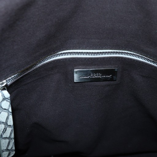 中古】京都 枡儀 マスギ コト coto トートバッグ ハンド クロコダイル