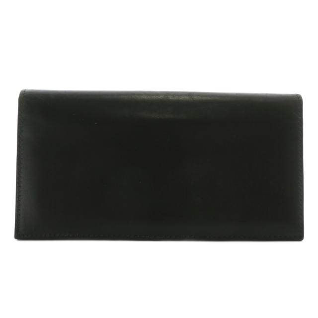 【中古】ホワイトハウスコックス White house Cox ロング ウォレット 長財布 二つ折り ブライドルレザー 黒 ブラック