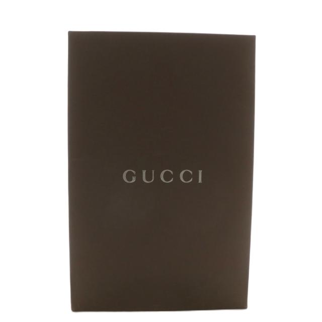 【中古】グッチ GUCCI パンプス レザー スクエアトゥ チャンキーヒール ロゴ 35.5 22.5cm 黒 ブラック