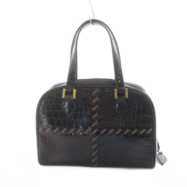 中古】YVES SAINT LAURENT ヴィンテージ ミニ ボストンバッグ ハンド