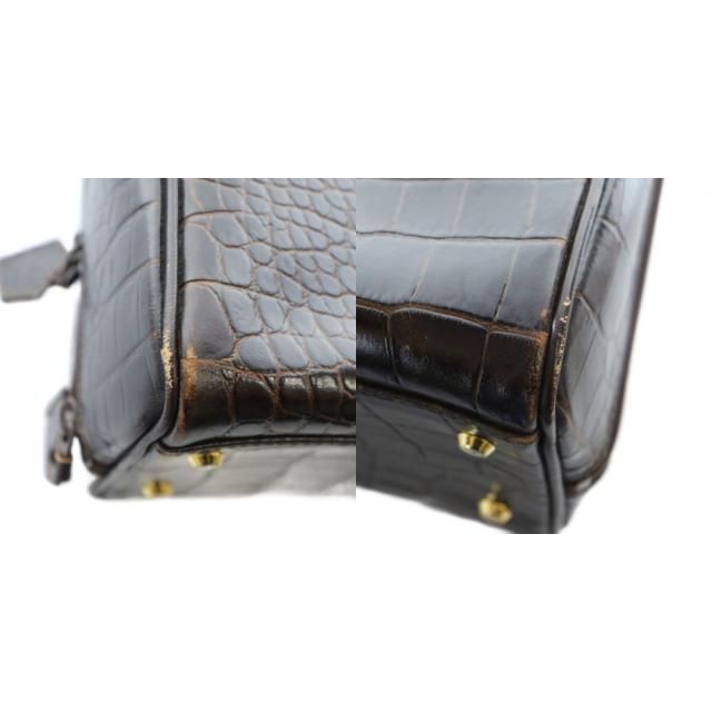 中古】YVES SAINT LAURENT ヴィンテージ ミニ ボストンバッグ ハンド