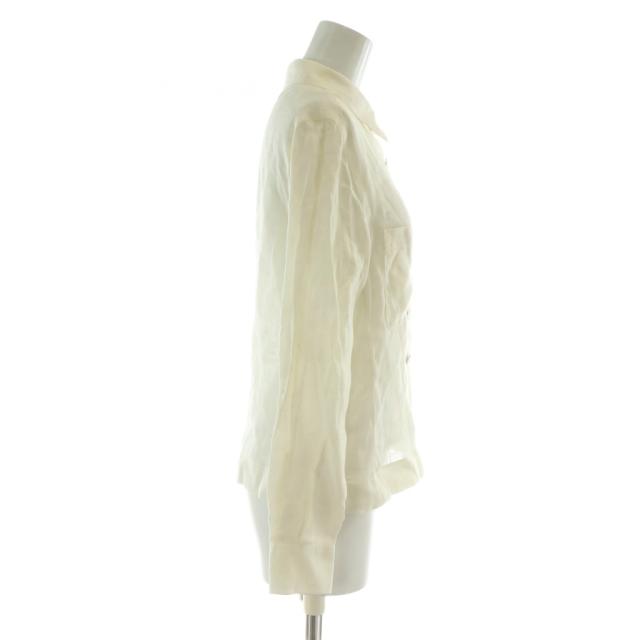 【中古】シャネル CHANEL シャツ ブラウス 長袖 薄手 ロゴボタン ココマーク 白 ホワイト /XZ ■GY18 レディース 中古】シャネル CHANEL シャツ ブラウス 長袖 薄手 ロゴボタン ココ