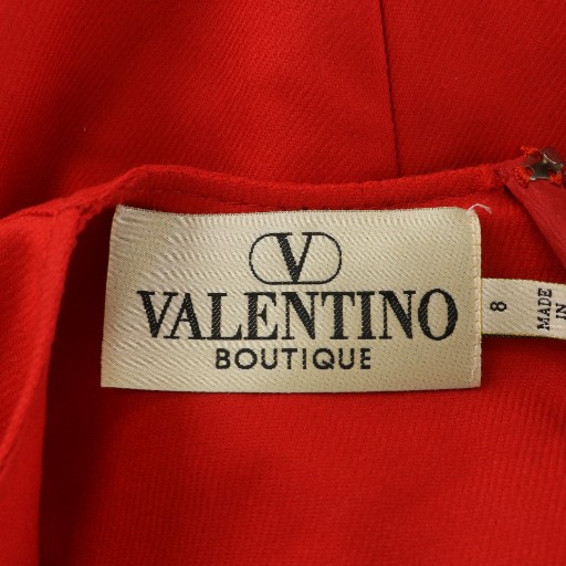 中古】ヴァレンティノ VALENTINO BOUTIQUE ワンピース ウール シルク混