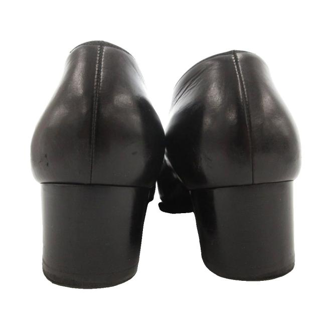 中古】グッチ GUCCI ホースビットパンプス スクエアトゥ チャンキー