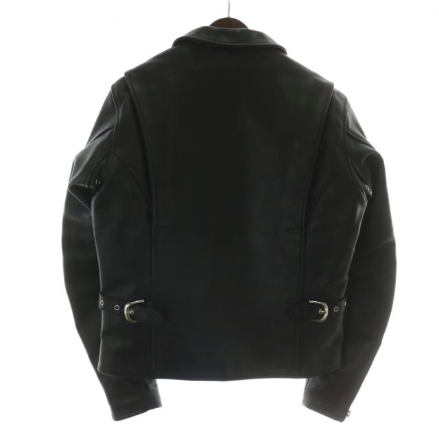 中古】カドヤ KADOYA シングル ライダース レザー ジャケット ブルゾン