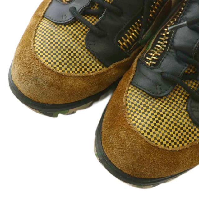 中古】GIUSEPPE ZANOTTI DESIGN スニーカー スエード レザー