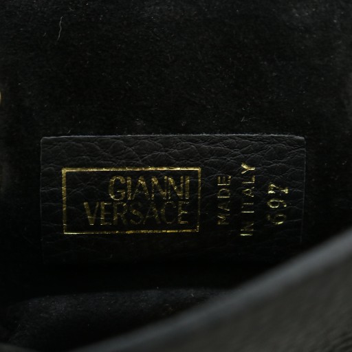 中古】ヴェルサーチ VERSACE ベルトポーチ ウエストポーチ 小物入れ
