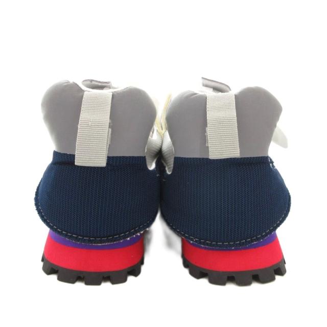 【中古】カラー kolor 再構築 スニーカー シューズ ローカット 26.5cm マルチカラー 21WCM-A01501 メンズ