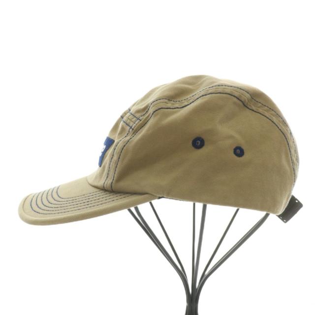 【中古】シュプリーム SUPREME 18SS Contrast Stitch Camp Cap 帽子 キャップ ボックスロゴ 茶色 紺 中古】シュプリーム SUPREME 18SS Contrast Stitch Camp Cap 帽子