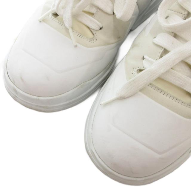 【中古】プラダスポーツ PRADA SPORT ポラリウス スニーカー シューズ ハイカット ロゴ 6 白 ホワイト 4T3535 中古】プラダスポーツ PRADA SPORT ポラリウス スニーカー シューズ