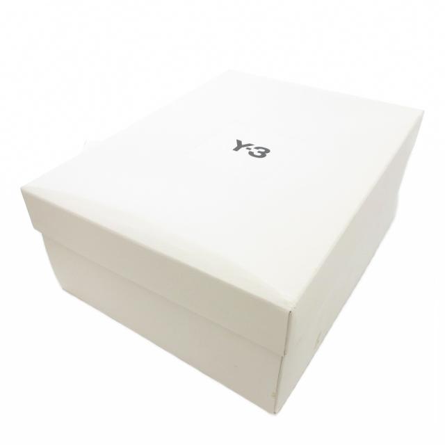 【中古】ワイスリー Y-3 ヨウジヤマモト AJATU COURT HIGH スニーカー シューズ ハイカット ロゴ 26.5cm 白 ホワイト