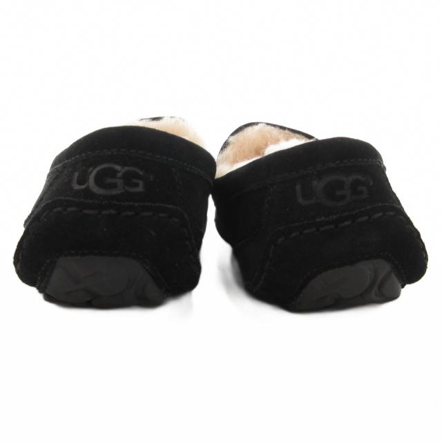 【中古】アグ オーストラリア UGG australia アスコット ASCOT スリッポン モカシン フラットシューズ ロゴ 26cm 中古】アグ オーストラリア UGG australia アスコット ASCOT