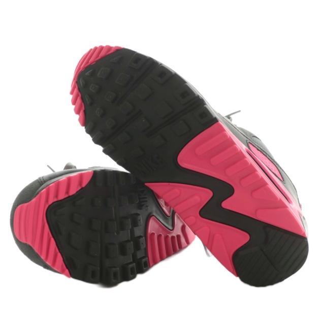【中古】未使用品 ナイキ NIKE Air Max 90 Hyper Pink スニーカー ローカット US8.5 26.5cm グレー ピンク DM0029-010