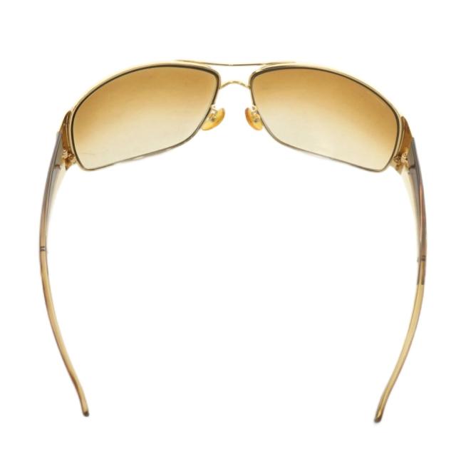 【中古】プラダ PRADA 眼鏡 サングラス メタルフレーム グラデーション ロゴ 67□13-115 茶色 ゴールド色 SPR 74G 中古】プラダ PRADA 眼鏡 サングラス メタルフレーム グラデーション
