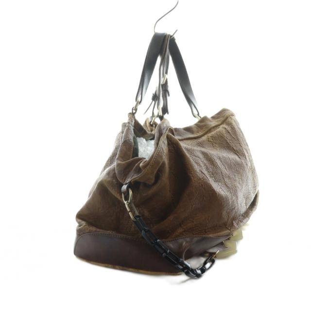 中古】マルニ MARNI ハンドバッグ ショルダー 2WAY ミニボストン ロゴ