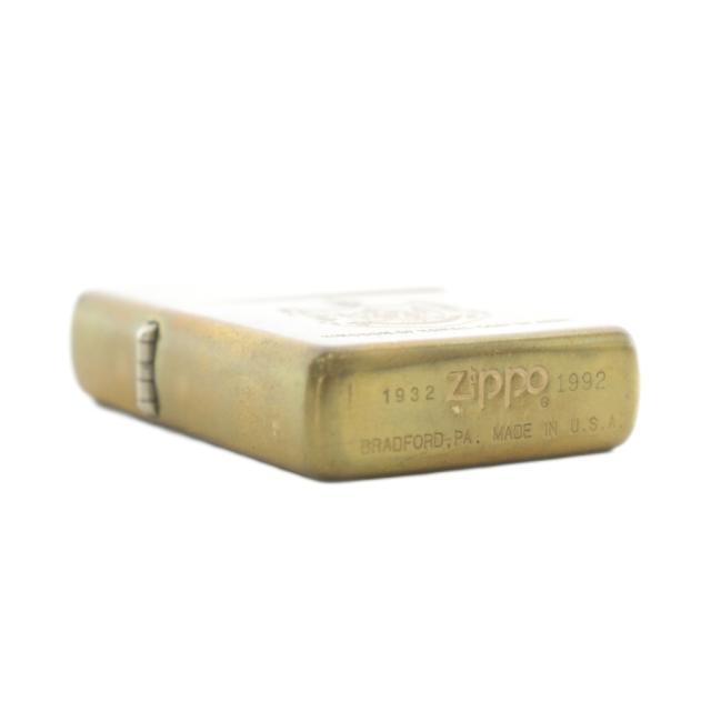 中古】ZIPPO SOLID BRASS KINGDOM OF HAWAII-COAT OF ARMS 1932 1992