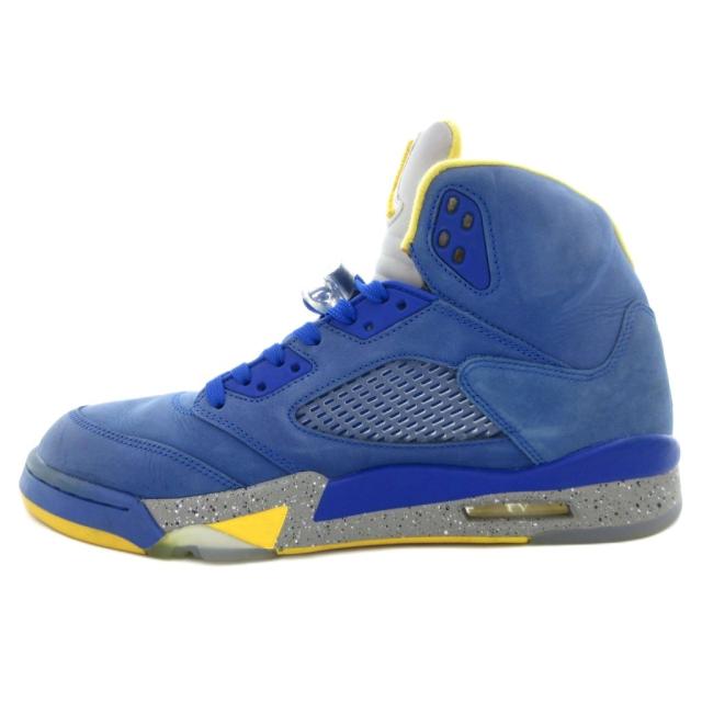 【中古】ナイキ NIKE エアジョーダン 5 JSP レイニー ハイカットスニーカー シューズ CD2720-400 29.5cm