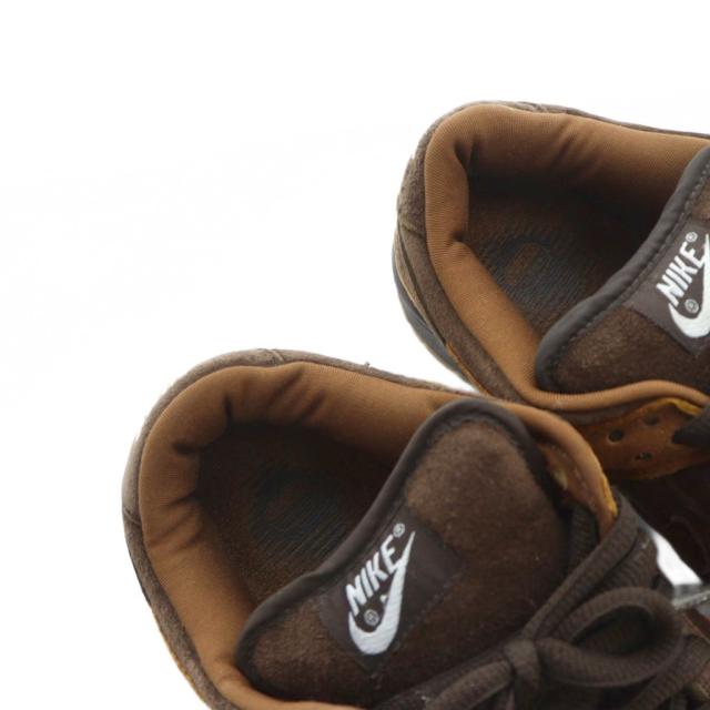 【中古】ナイキ NIKE DUNK LOW PRO SB BISON 304292-226 ダンク ロー バイソン スニーカー 靴 ロゴ 8.5 26.5cm 茶