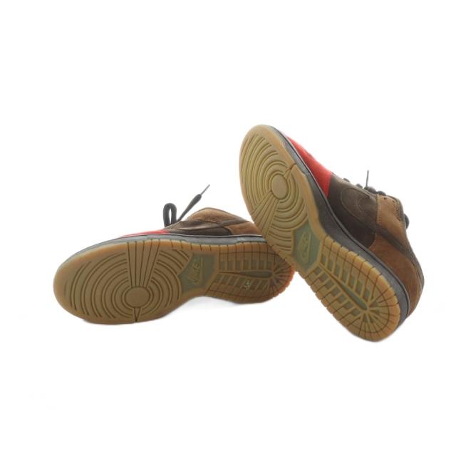 【中古】ナイキ NIKE DUNK LOW PRO SB BISON 304292-226 ダンク ロー バイソン スニーカー 靴 ロゴ 8.5 26.5cm 茶