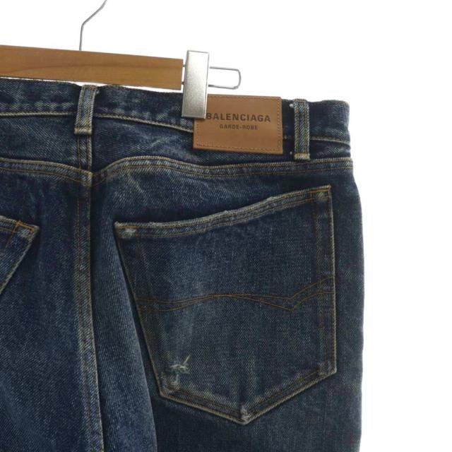 中古】バレンシアガ BALENCIAGA デニムパンツ ジーンズ ウォッシュ加工