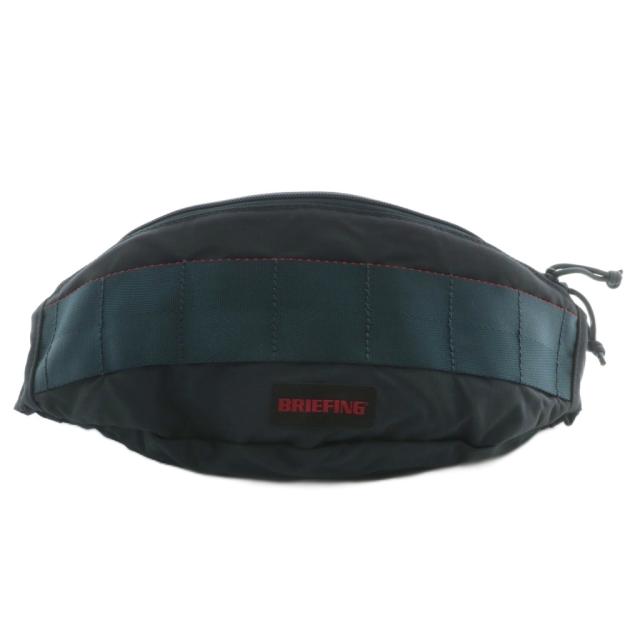【中古】ブリーフィング BRIEFING TRIPOD トライポッド ボディバッグ ウエスト ショルダー ナイロン 紺 ネイビー