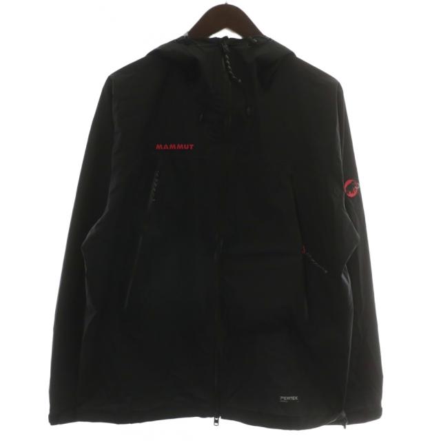 【中古】未使用品 MAMMUT Masao Light 2.0 HS Hooded Jacket JE AF Men Classic ハードシェルジャケット M 黒
