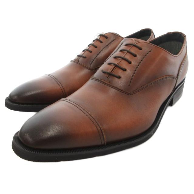 【中古】未使用品 リーガル REGAL タグ付き 35HR GORE-TEX ビジネスシューズ オックスフォード 革靴 レザー 26cm