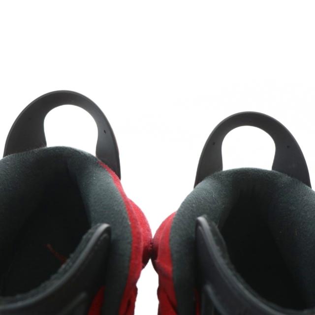 【中古】NIKE Air Jordan 6 Retro Toro Bravo スニーカー スエード ハイカット US9.5 27.5cm 赤 黒 CT8529-600