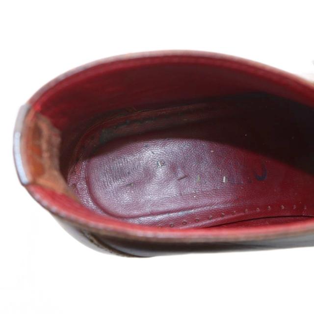 【中古】サルヴァトーレフェラガモ Salvatore Ferragamo ローファー モカシン ガンチーニ レザー 5 22.5cm 茶