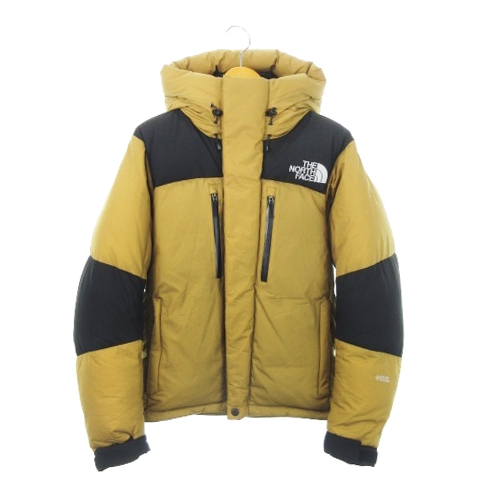 【中古】ザノースフェイス GORE-TEX バルトロライトジャケット ダウンジャケット フーディ ロゴ アウトドア S 茶