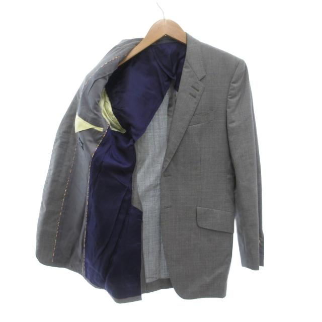 【中古】ポールスミス PAUL SMITH セットアップ スーツ テーラードジャケット スラックス M フォーマル シングル_3