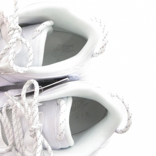 【中古】未使用品 ナイキ NIKE タグ付き エア モア アップテンポ '96 スニーカー シューズ ロゴ刺繍 28.5cm 白