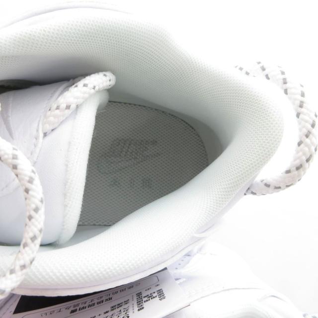 【中古】未使用品 ナイキ NIKE タグ付き エア モア アップテンポ '96 スニーカー シューズ ロゴ刺繍 28.5cm 白