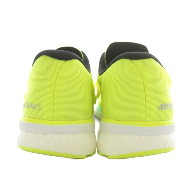 【中古】未使用品 adidas ADIZERO JAPAN 5 スニーカー ランニングシューズ ローカット US10.5 28.5cm 黄色 黒 FY2019