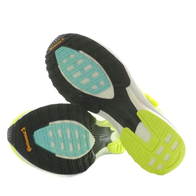 【中古】未使用品 adidas ADIZERO JAPAN 5 スニーカー ランニングシューズ ローカット US10.5 28.5cm 黄色 黒 FY2019