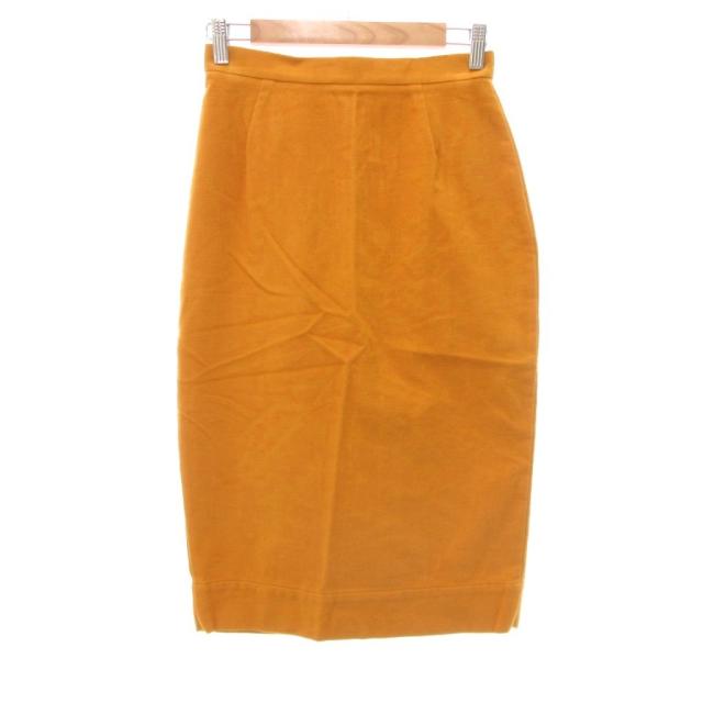 【中古】ヴィヴィアンウエストウッド アングロマニア ANGLOMANIA ペンシルスカート モールスキン ピーチスキン 40