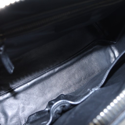 【中古】ジバンシィ GIVENCHY アンティゴナ Antigona ハンドバッグ ショルダーバッグ 2WAY クロコ型押し レザー 黒_6