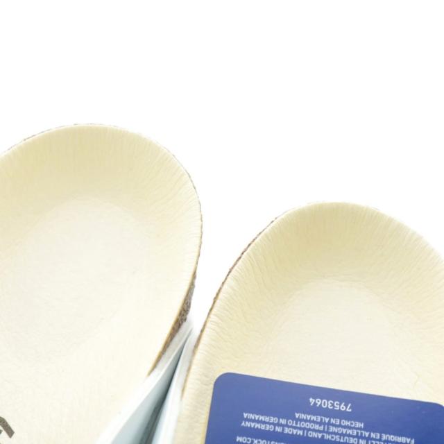 【中古】未使用品 ビルケンシュトック BIRKENSTOCK ARIZONA サンダル レザー オープントゥ ベルト 40 26cm 白 1019061_3