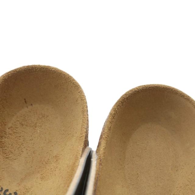 【中古】未使用品 BIRKENSTOCK Gizeh サンダル トング レザー オープントゥ ベルト ロゴ 39 25cm 茶色 1016144_3