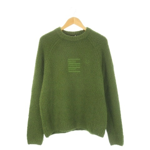 【中古】ラフ バイ ラフシモンズ RAF BY RAF SIMONS フレッドペリー ニット セーター クルーネック 丸首 長袖